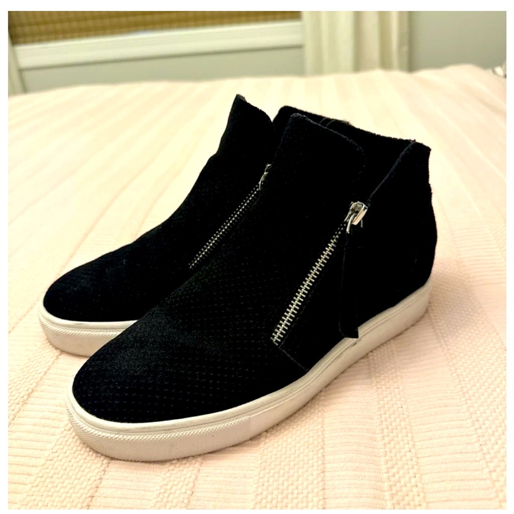 Steve Madden caliber black high top sneaker sz 8.5